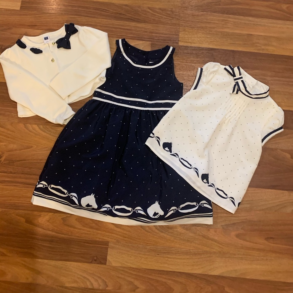 Janie and Jack equestrian set (size 3)